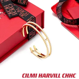 Bangle CILMI HARVILL CHHC Women's Bracelet Adjustable Brass Material Exquisite Gift Box Packaging Holiday Banquet