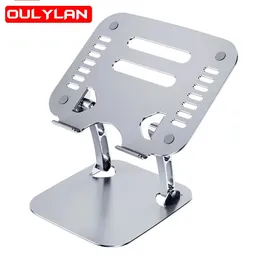 Tablet PC står aluminiumlegering Laptop Stand Holder Liftable Compatible with Bracket Computer Hollow Heat Dissipation 231202