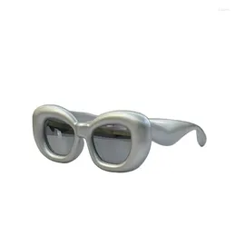 Sunglasses Fashion Global Star Like Internet Celebrity Blogger Women Man Brand Oculos Gafas De Sol Eyewear LW40100l