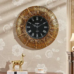 Wall Clocks Round Clock Modern Design Kitchen Children Creative Fashion Decorated Living Room Horloge Decor