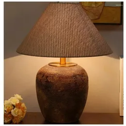 Table Lamps TEMAR Nordic Ceramic Lamp Modern Art Living Room Bedroom Study Villa LED Originality Desk Light