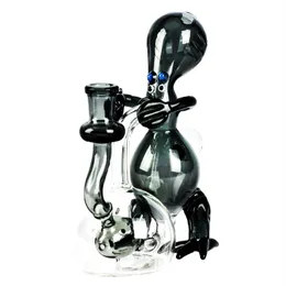 Пьянящие стеклянные бонги для кальяна / Feisty Ocean Creature Oil Rig 14 мм Dab Rig Bong Water Pipe