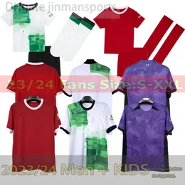 Mohamed Salah Darwin Nunez 22 23 24 The Reds Soccer Jersey Dominik Szoboszlai Andy Robertson Alisson Becker Joe Gomez Joel Matip Curtis Jones Kit Kit dom