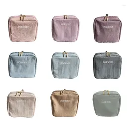 Composição acessível do saco da embalagem do curso dos sacos cosméticos para permanecer organizado