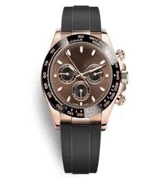 2021 Ceramic Bezel Rose Gold Mechanical Movement Automatic Watch Fashion Watches Men Designer Wristwatches Orologio da uomo Reloje5661275