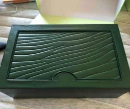 Watch Boxes Cases Box Green Brand Original With Cards And Papers Certificates Handbags For 116610 116660 116710 Watches8299446