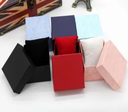 12PCS Watch box Elegant Gift box for Men Women watches packaging hard paper boxes 3colors Red Blue Black9744510