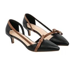 cabinet dress shoes spring female fashion pointed highheeled hollow elegant temperament to matc7873242