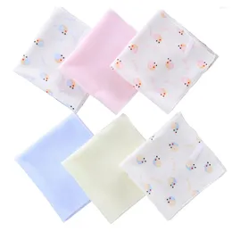 Hair Accessories 6pcs Reusable Baby Burp Cloths Portable Washcloths Home Soft Unisex Cotton Blend Large Extra Absorbent Feeding