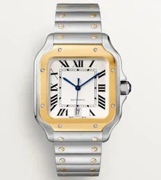 Mode Men's Watch Designer Watch Women's Watch 39mm 2813 Automatisk rörelse Titta på rostfritt stål Remmar fällbara spänne Sapphire Glass Waterproof Montre de Luxe