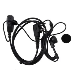 Walkie Talkie Ohrhörer Mikrofon Ptt Headset für Icom Ic-f11 Ic-f11s Ic-f31 Sl25 Vx-200 Cobra Hh37st Radio s