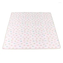 Одеяла коврик для стульчика для кормления водонепроницаемый милый моющийся пол для разлива еды для пикника на открытом воздухе