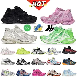 Shipping Chinese School Top Quality Casual Shoes Triple S 7.0 Runner Sneaker Hottest Tracks 7 Tess Gomma Paris Speed Platform Fashion Outdoor Sports