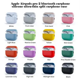 Airpods Pro 2nd Generation Case Cover Men for Men For Men for Apple Airpods Pro Gen 2 Front LEDの男の子のための保護ソフトシリコンスキンアクセサリー