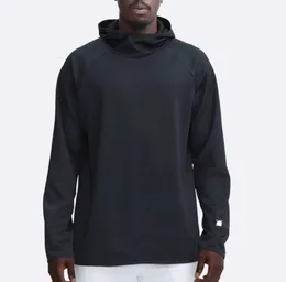 LU LU L Felpa con cappuccio termica lu Uomo Felpe con cappuccio Nuovo stile Pullover Sport Manica lunga Yoga Outfit Stile uomo Giacche larghe Maglione Allenamento Fitness Abiti alla moda