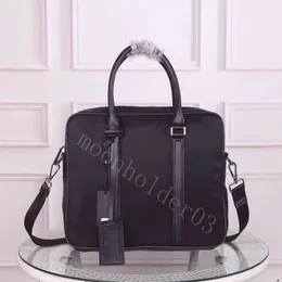 Briefcase designer bags luxury business handbag Laptop bag for men notebook bag brief case computer handbags man formal Shoulder M198W