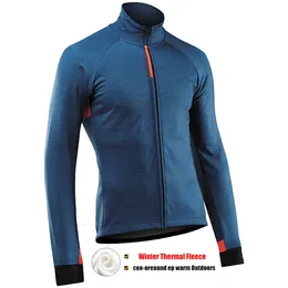 Cycling Jersey Sets Winter Jacket Thermal Fleece Men Cycling Jersey Clothing Mountain Outdoor Triathlon Wear Bicycle Clothes N 231204