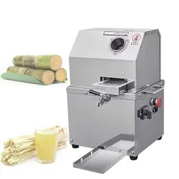 Commercial Sugarcane Juicer Automatic Stainless Steel Desktop Sugar Cane Machine Cane Juice Squeezer Cane Crusher