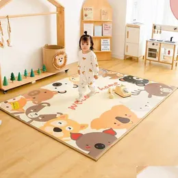 Baby Rugs Playmats Thicken 1Cm Foam Cling Mat Children Eva Educational Toys Kids Soft Floor Game Chain Fitness Gym Carpet Drop Deliver Dhrau