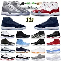 11s Cherry Men Basketball shoes low 72-10 Cool Grey Animal Instinct 25th Anniversary concord 11 Citrus Trainers Midnight Navy