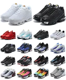Tn Plus 3 Running Shoes Mens Womens Triple White Black Laser Blue Purple Mens Designer Sneakers Fashion Trainers8836698