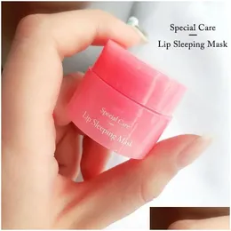 Läppbalsam Korea Lane ige Special Care Slee Mask Lipstick Moisturizing Anti-Aging LZ ROP Delivery Health Beauty Makeup Lips Dhjnj