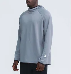 Lu Men Hoodies Pullover Sports Long Sleeve Yoga Outfit Mensスタイルルーズジャケットセータートレーニングフィットネス服レジャー雰囲気686