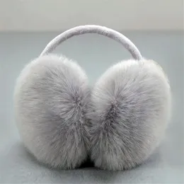 Ear muffs unisex macio mais quente inverno quente earflaps feminino fofo aconchegante earmuffs pelúcia 231204