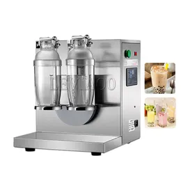 110V 220V Çift Kupa Kabarcık Çay Sarma Makinesi Zamanlayıcı Kokteyl Boba Milk Tea Shaker