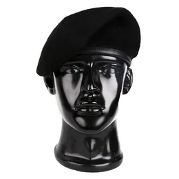 Berretti US ARMY MILITARE FORZE SPECIALI RANGER CAPPELLO IN LANA BERRETTO NERO 231204