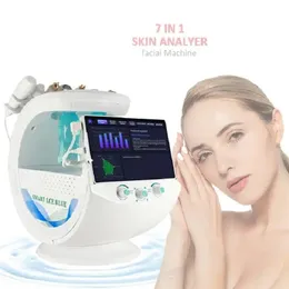 New Arrival Domestos aqua 7 In 1 Rf Hydro Water Peeling Facial Oxygen Jet Peel Beauty With Skin Analyzer Machine Device