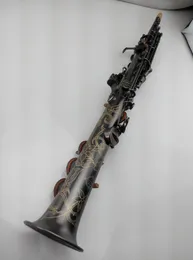 Sıcak suzuki yeni soprano saksafon B düz saksofon üst müzik aletleri