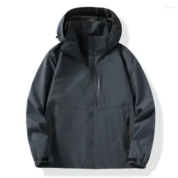 Men's Jackets 2023 Men Spring Autumn Fashion Outdoor Sports Mountaineering Waterproof Jacket Windproof Keep Warm Breathable