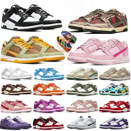 Running shoes SB low Brown Panda triple pink grey fog Neutral Olive Sanddrit Freddy Krueger Lobster Multi Camo UCLA walking jogging Gai sneakers size 36-47