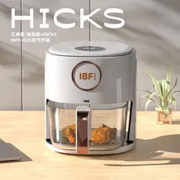 Internet varm ny stor kapacitet 5L Visual Air Fryer snygg touch multifunktion chips maskin elektrisk ugn