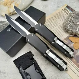 New A07 Automatic Tactical Pocket Knife 3.5''440C Blade Zinc Alloy Handle AUTO Hunting Knives Outdoor Camping Hiking Everyday Carry Survival Tools 3300 C07 3200 533
