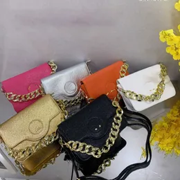 Ver Head Designer Bag Gold Chain Women Designer Cross Body Handbag Fashion Flap High Quality One Shourdre Messenger Bag Wallet 231115