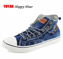 New 2020 Denim Shoes Women Fashion Sneakers High top Women039s Sneakers Thick Sole Ladies Brand Shoes Plus Size 42 ZHK040 s04r6035028