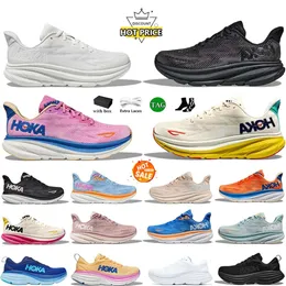 2023 Bondi Shoes Running Shoes Clifton 9 Bondi 8 Carbon X 2 Sneakers Srock Accorbing Road Fashion Mens Womens Top Designer Women Men Size 36-45