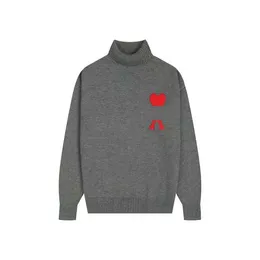 Tasarımcı Hoodie Bahar ve Sonbahar İnce Hoodie Sweatshirt Sıradan kazak sporu gündelik kapüşonlu kalp işlemeli jakard moda gevşek gündelik örgü