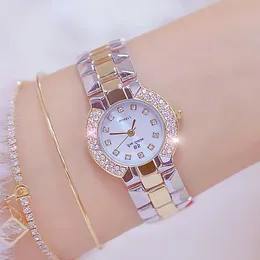 Montres femme Sdotter femmes marque de luxe montre robe argent or femmes montre-bracelet Quartz diamant dames montres femme horloge Bayan Kol S 231204