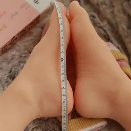 Tpe Real Female Child Foot Art Mannequin Doll Torso Blood Vesse Silicone Pography Silk Stockings Jewelry Soft Silica Gel D198243j