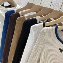 SWEATER WSCHODNIK SWEATER WOMENTACJA SWEATER CREWNECK SWEATER MUDER INTUMN I Zimowy cienki szczupły baza baza Swater Women Swaterl Modna Moda Seksowna biała czarna dzianina