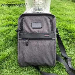 Designer Backpack Tumi Men Luxury Mens Back Pack Handbag Sport Bookbag Alpha 2 Expandable Ballistic Nylon Mens One Shoulder Crossbody Case Br 0M5X