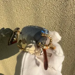 Strass Occhiali da sole Filo con taglio a diamante C Carter di lusso Iced Out HipHop Diriving Shades Occhiali da sole vintage Lentes De Sol Mujer