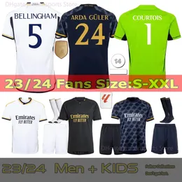 2023 Bellingham Rodrgo 23/24 Mbappe Soccer Jerseys Football Vini Jr. Camavinga Real Madrids Modric Valverde Camiseta Kids Kids Courtois Movower Player Player