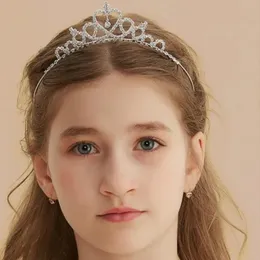 Baby Hairband Crystal Tiara Hairband Kid Girl Bridal Princess Party Accessiories Prom Crown Headwear