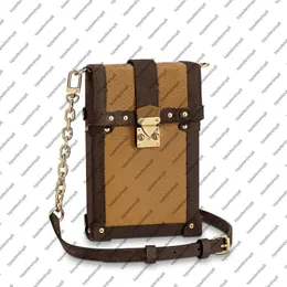 M63913 M67873 Pochette Pochette Canvas Canvas Messenger Women Real Leather Designer Square Square Mini Crossbody SHOU3162