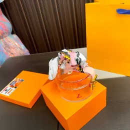 Ünlü Fransız Marka Tasarımcısı Bao Lüks Kadınlar Moda Yeni Şeffaf Makyaj Kutusu Yüksek Kaliteli Deri Tote Çanta 23S Klasik Aplikler Lady Mini Vanity Bag 12x9cm