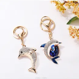 Charms Brand New Fashion Charms Dangle Rhinestone Dolphin Animals With Lobster Clasp Diy Jewelry Making Accessories Drop Delivery 20